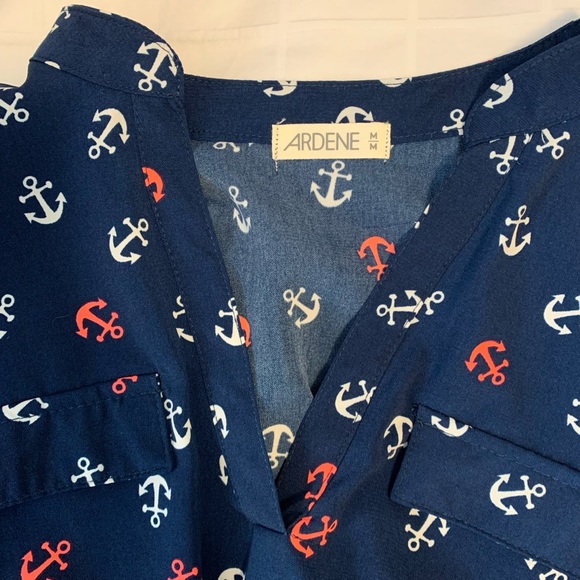 NWT Ardene Nautical Dress - Sz M - Picture 7 of 10